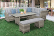Malia 5 Pc. Sectional Set w/ Bench - California Furniture (Coachella, CA)