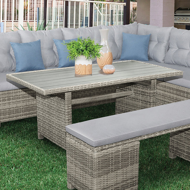 Malia Patio Dining Table - California Furniture (Coachella, CA)