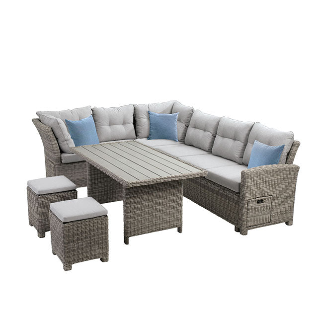 Malia Patio Dining Table - California Furniture (Coachella, CA)