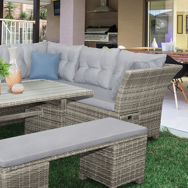 Malia 5 Pc. Sectional Set w/ Bench - California Furniture (Coachella, CA)