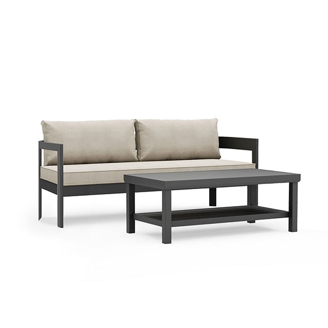 Lotus Sofa & Coffee Table Set - California Furniture (Coachella, CA)