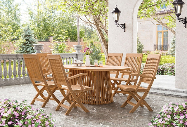 Nusa Folding Arm Chair - California Furniture (Coachella, CA)