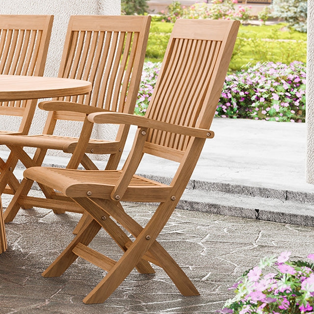 Nusa Folding Arm Chair - California Furniture (Coachella, CA)