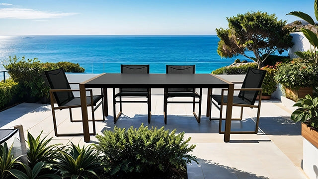 Oswego 8 Pc. Outdoor Dining Set - California Furniture (Coachella, CA)