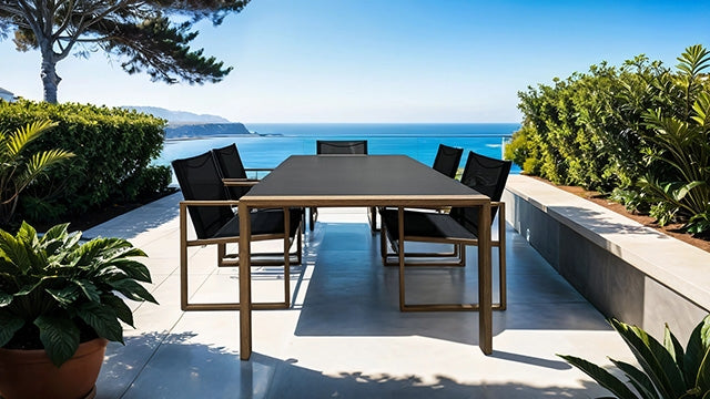 Oswego 8 Pc. Outdoor Dining Set - California Furniture (Coachella, CA)