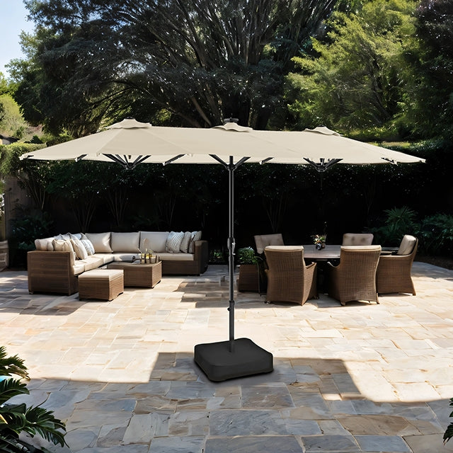 Musa Rectangular Market Umbrella - California Furniture (Coachella, CA)