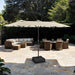 Musa Rectangular Market Umbrella - California Furniture (Coachella, CA)
