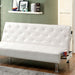 Farel Futon Sofa Red & White - California Furniture (Coachella, CA)