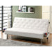 Farel Futon Sofa Red & White - California Furniture (Coachella, CA)