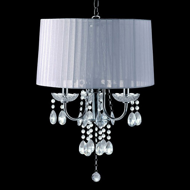 Jada White Ceiling Lamp - California Furniture (Coachella, CA)