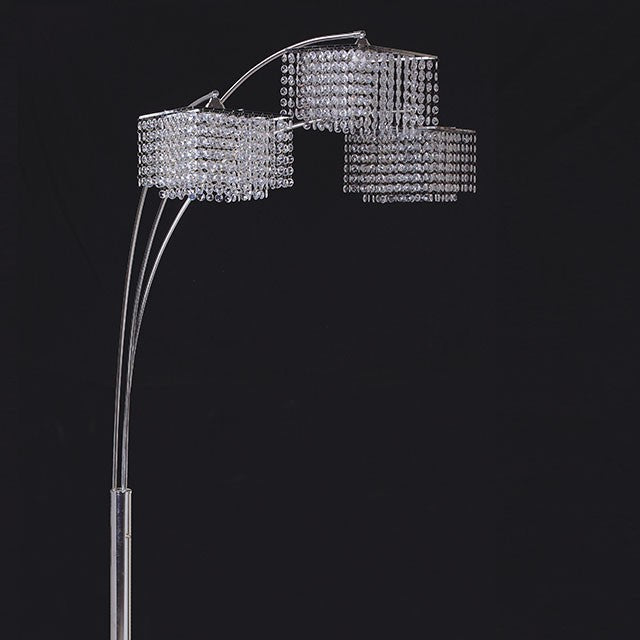 TINA Arch Lamp, Hanging Crystal - California Furniture (Coachella, CA)