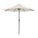 Soli 9' Outdoor Umbrella w/ Auto Tilt + 21" Round Base - California Furniture (Coachella, CA)