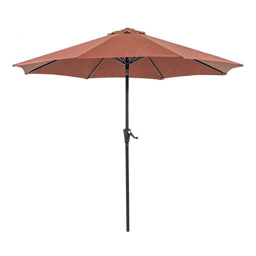 Tano 9' Outdoor Umbrella + 21" Round Base - California Furniture (Coachella, CA)