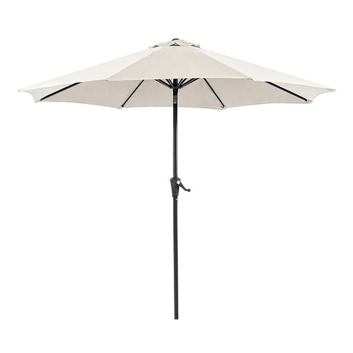 Tano 9' Outdoor Umbrella + 21" Round Base - California Furniture (Coachella, CA)