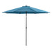Mora 11' Outdoor Umbrella + 21" Round Base - California Furniture (Coachella, CA)