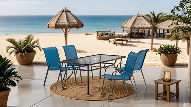 Pierro 5 Pc. Outdoor Dining Set - California Furniture (Coachella, CA)