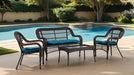 Oliveri Wicker Stacking Chair - 2Pc/Stack - California Furniture (Coachella, CA)