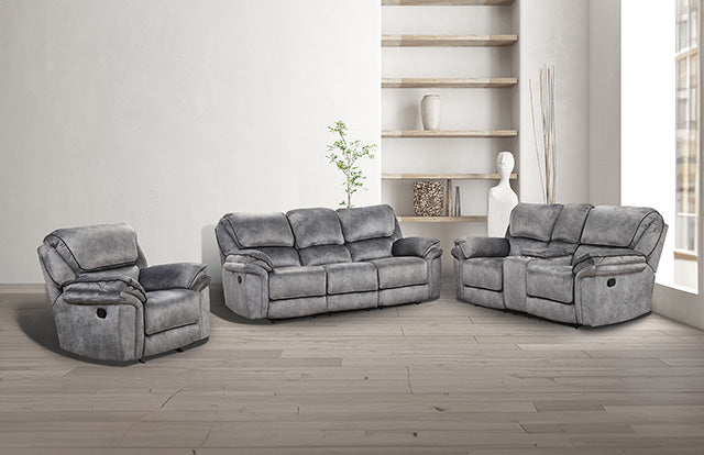 Themis Manual Loveseat - California Furniture (Coachella, CA)