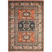 Mortsel Orange/Multi 5'3" X 7'6" Area Rug - California Furniture (Coachella, CA)