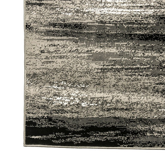 Sivas Gray/Black 8' X 10' Area Rug - California Furniture (Coachella, CA)