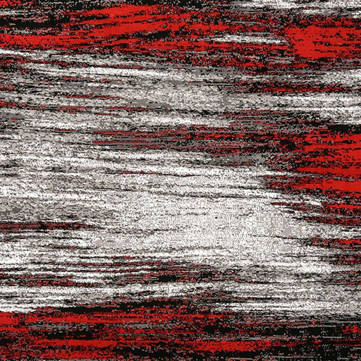 Sivas Gray/Red 8' X 10' Area Rug - California Furniture (Coachella, CA)