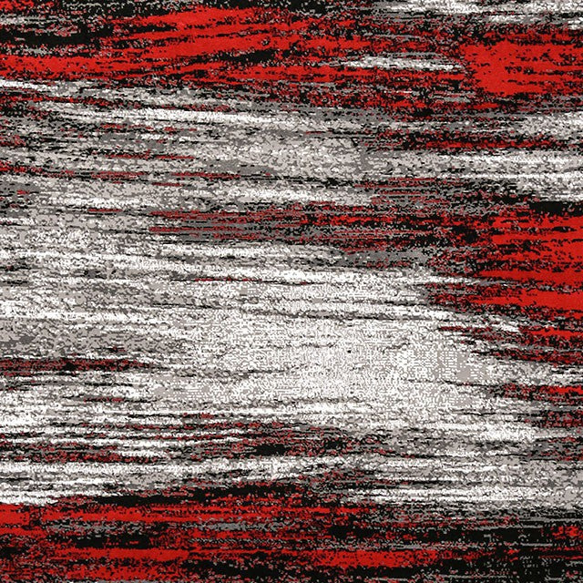 Sivas Gray/Red 8' X 10' Area Rug - California Furniture (Coachella, CA)
