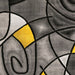 Sivas Charcoal Yellow 8' X 10' Area Rug - California Furniture (Coachella, CA)