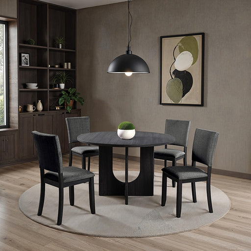 Oberto 5 Pc Round Dining Table Set - California Furniture (Coachella, CA)