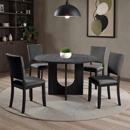 Oberto 5 Pc Round Dining Table Set - California Furniture (Coachella, CA)