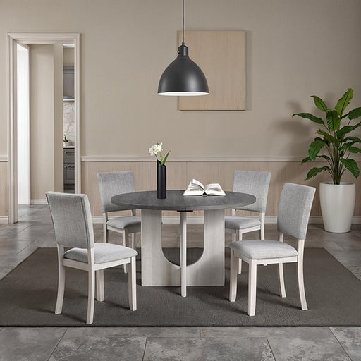Oberto 5 Pc Round Dining Table Set - California Furniture (Coachella, CA)