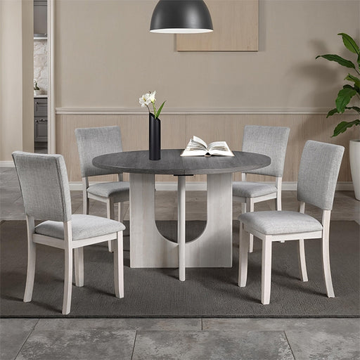 Oberto 5 Pc Round Dining Table Set - California Furniture (Coachella, CA)