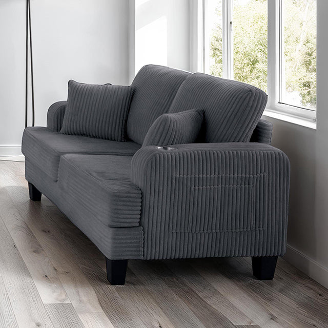 Moretaine Loveseat - California Furniture (Coachella, CA)