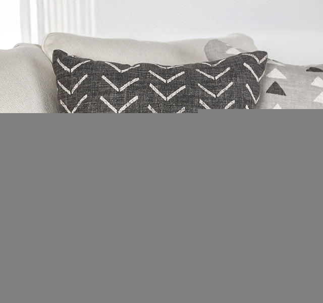 Hyde Park Oversized Sofa w/ Pillows