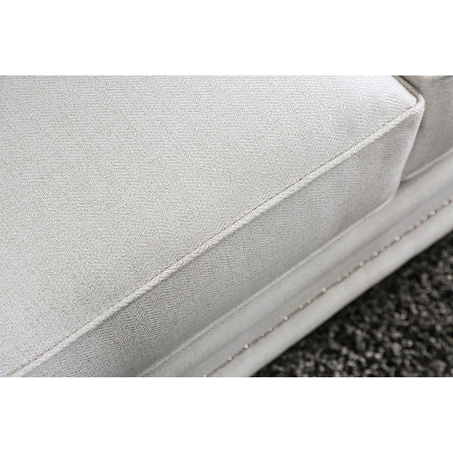 Ilse Off-White/Blue Sofa - California Furniture (Coachella, CA)