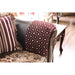 Quirino Burgundy/Dark Brown Sofa - California Furniture (Coachella, CA)