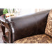 Quirino Tan/Dark Brown Sofa - California Furniture (Coachella, CA)