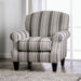 Ames Striped Chair - California Furniture (Coachella, CA)
