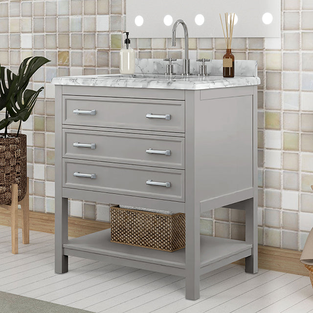 Reston Vanity with Top/ Sink - California Furniture (Coachella, CA)
